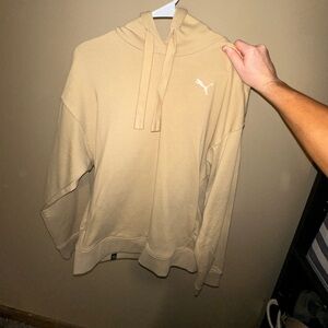 Beige Puma Sweatshirt